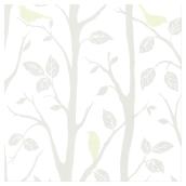 Papier peint « Oiseau sur branche », 20 po x 31 po