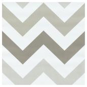 Brewster Wallcovering Nuwallpaper Vinyl  Zig Zag - Taupe - Peel and Stick - 18-ft L x 20 1/2-in W