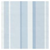 Papier peint à motif d'auvent, 20,5" x 18', bleu