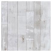 Wallpaper-Plank Style - 20.5" x 33' - Grey