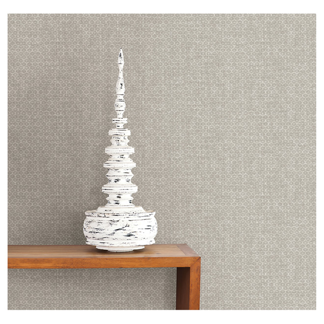 Wallpaper - Small Dove - 20.5" x 33' - Grey