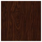 Vinyle autocollant imitation de chêne, 17,75" x 66", brun