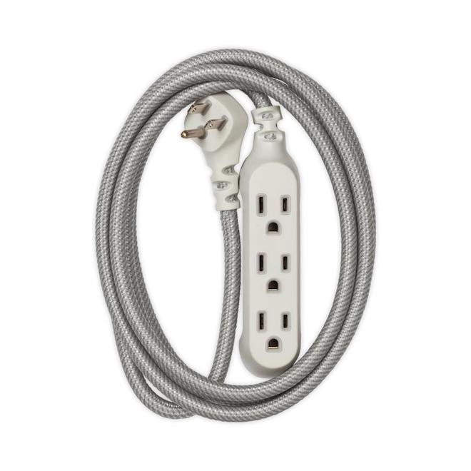360 Electrical 3-Outlet Indoor Extension Cord 360426-8CA8EF