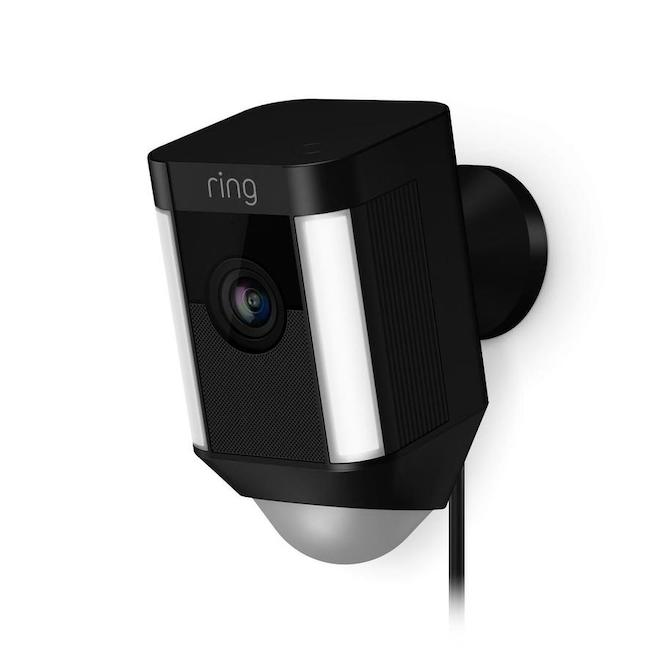 Ring Stick Up Cam Pro, Caméra de sécurité IP, Intérieure et extérieure,  Sans fil