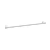 Jamie.J 24-in Manhattan Two Tone Gloss White and Chrome Single Towel Bar