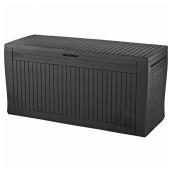 Keter Comfy Outdoor Storage Box - Resin - 269 Litres - Grey