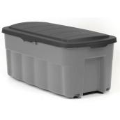 Centrex Plastics Rugged Tote 50-Gallon Gray Tote with Standard Snap Lid