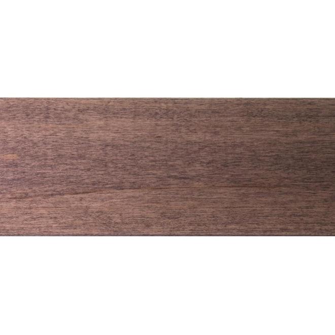 Flexco 0.5 x 78-in Pre-finished Prefinished Oak Wood Stair Nosing