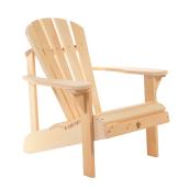 Chaise Muskoka par The Bear Chair Company pin blanc naturel
