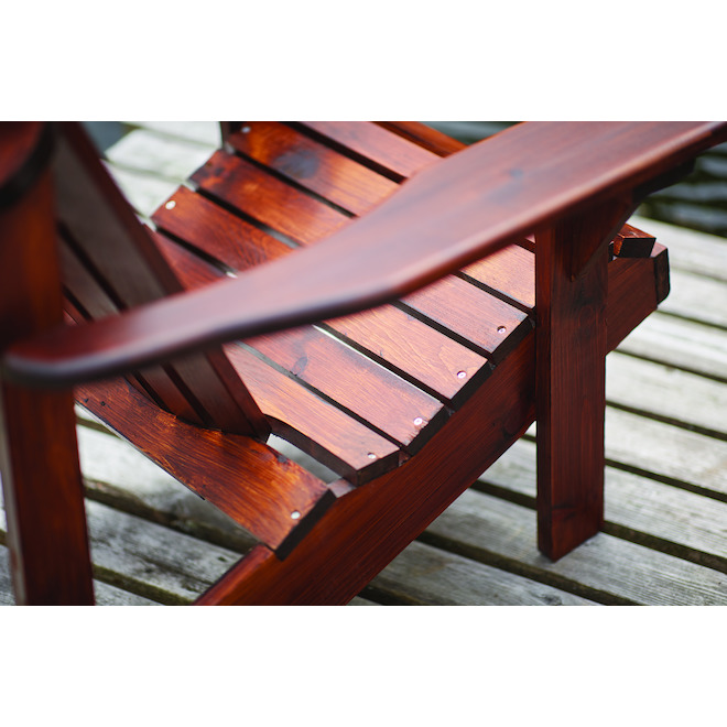 Chaise à monter Muskoka par The Bear Chair Company pin blanc naturel