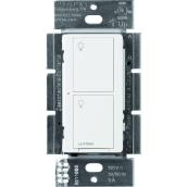 Lutron Caseta Wireless 0-Switch 5-amp White (control) Light switch