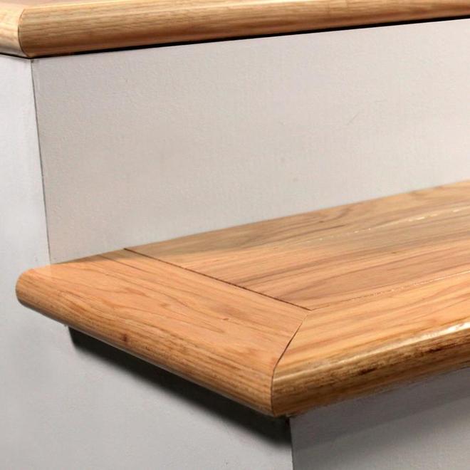 Flexco 2.745-in x 78-in Medium Amber Maple Stair nose Floor Moulding