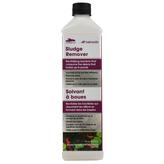 Solvant à boues pour bassin artificiel Smartpond, 532 ml