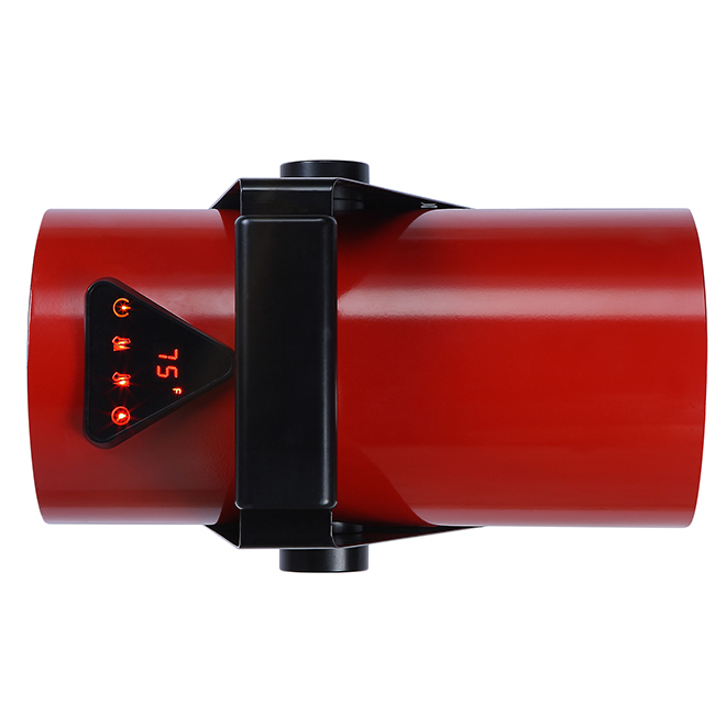 Infrared Quartz Heater - 1500 W - 5100 BTU - Red