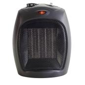 Radiateur à céramique portable, thermostat, 1500 W, noir