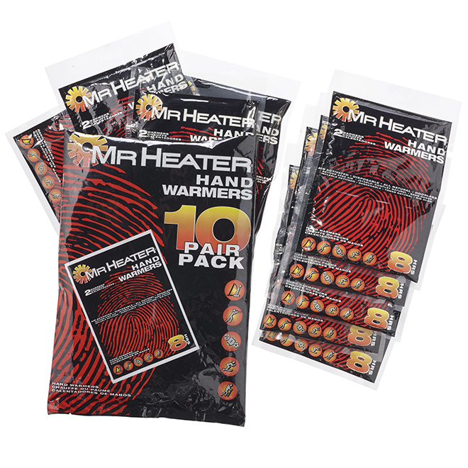 Mr. Heater Hand Warmers - Pack of 10 Pairs