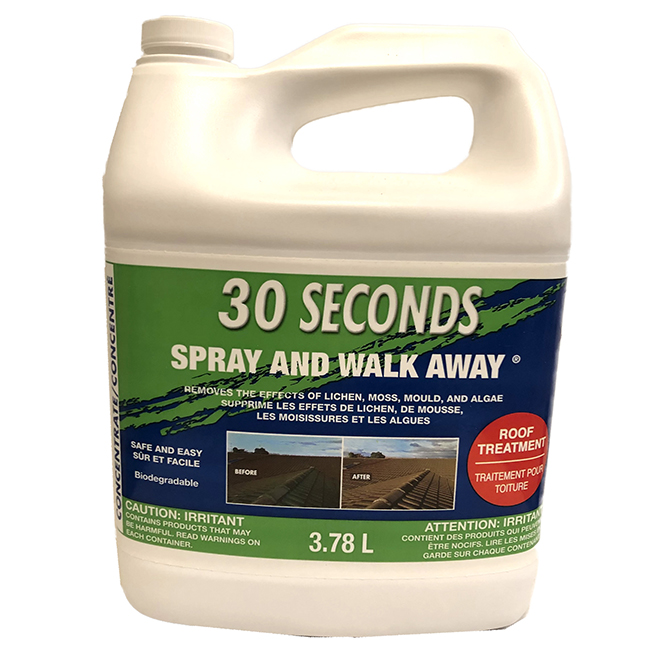 30 Seconds Roof Treatment Biodegradable - 3.78 litres