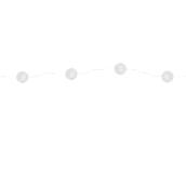 Crackle Ball Christmas Lights - 15 Lights - Warm White