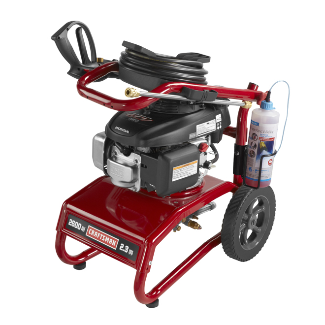 Honda 5.0 pressure washer 2024 2600 psi