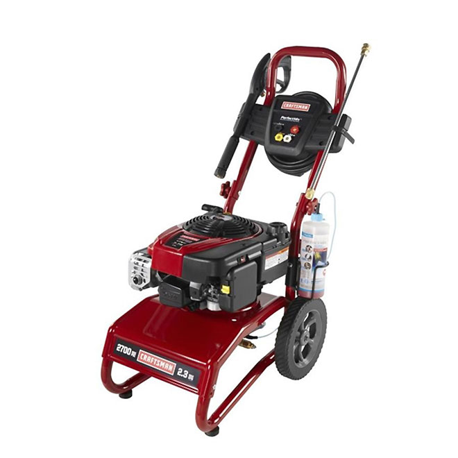 Craftsman 2700 psi pressure shop washer