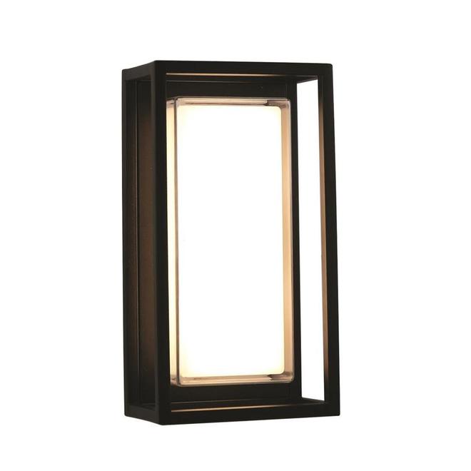 Eurofase 10.9-in H Black LED Outdoor Wall Light