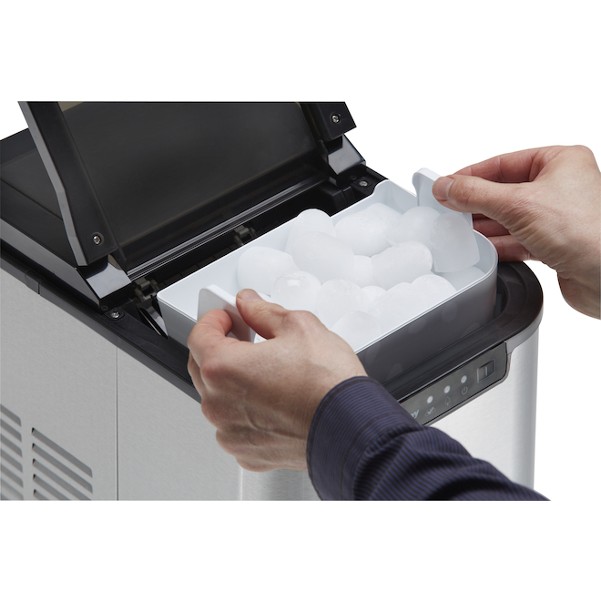 Danby Countertop Ice Maker Stainless Steel DIM2500SSDB RONA