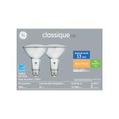 Ampoules de rechange de 75 W pour projecteur DEL PAR30, blanc chaud par GE, paquet de 2