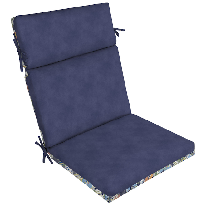 Style Selections HighBack Patio Chair Cushion Polyester Floral