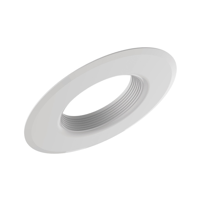 Anneau interchangeable pour luminaires encastrés RS4 de 4 po par GE, blanc cassé