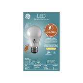 Ampoule de remplacement avec minuteur LED+ A19 GE 60W, usage général, blanc doux (paquet de 1 unité)