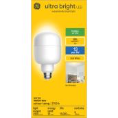 GE Ultra Bright Soft White 300W Replacement LED Decorative Tubular T25 Light Bulb (1-Pack)