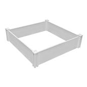 Bac de jardinage Vita en plastique de 48 po x 48 po x 11 po