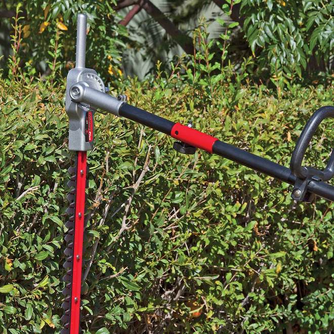 MTD TrimmerPlus 22-in Red Steel Accessory Hedge Trimmer