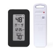 Thermomètre numérique sans-fil AcuRite intérieur et extérieur avec horloge