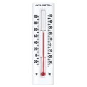 AcuRite Wireless Indoor and Outdoor Thermometer - 6.5-in - White