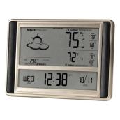 AcuRite Monochrome Weather Forecaster with Clock