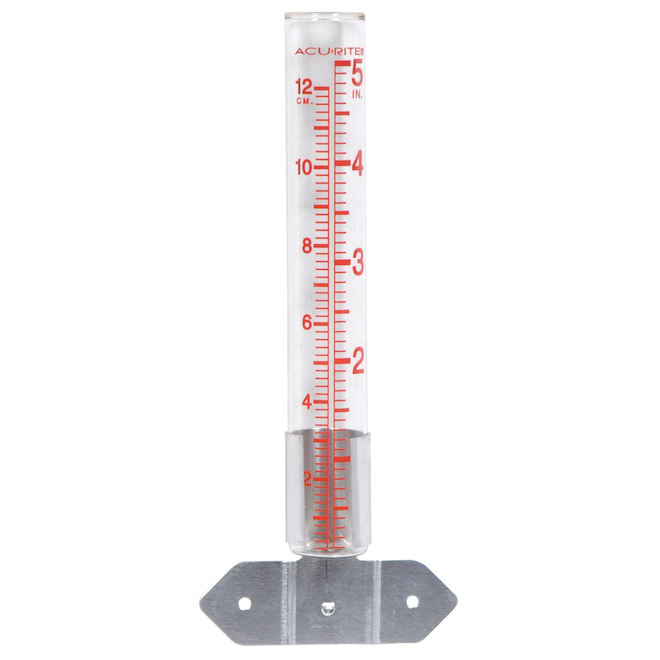Image of Acurite | Glass Rain Gauge With 5-In Capacity | Rona