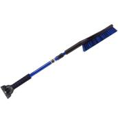 Power Force Blue Extendable Snow Broom 44-in