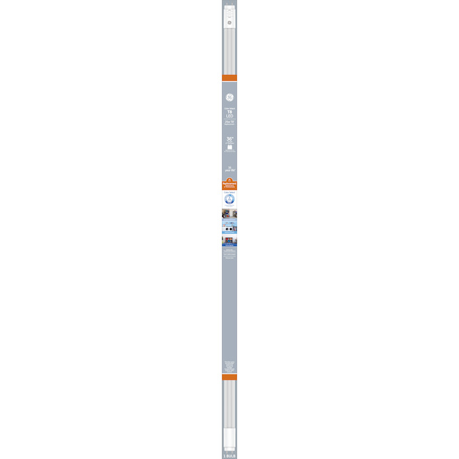 GE 36-in 25 W T8A White Colour Select LED Fluorescent Tube