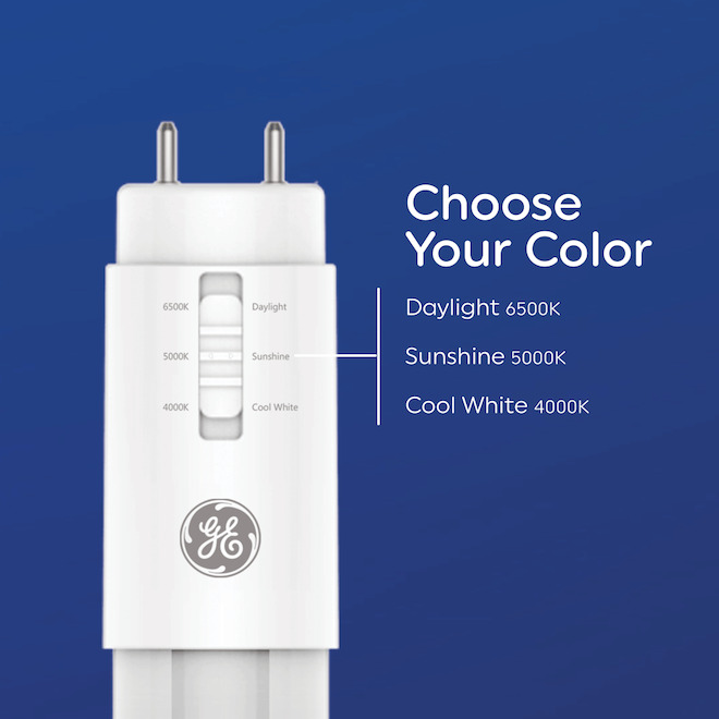 Ge color deals select t8 led