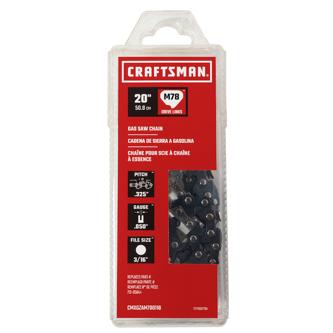 CRAFTSMAN M78 20-in Chain for Chainsaw