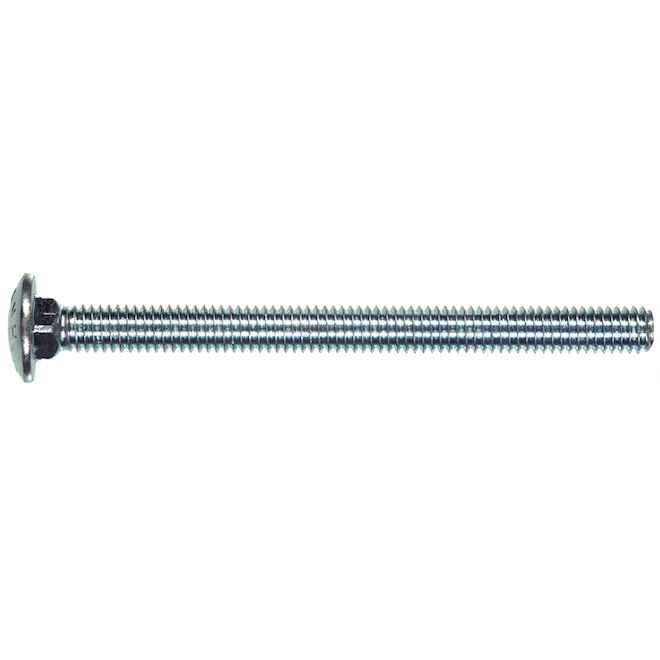 Hillman 1/2-in-13 Zinc-Plated Round-Head Standard (SAE) Carriage Bolt