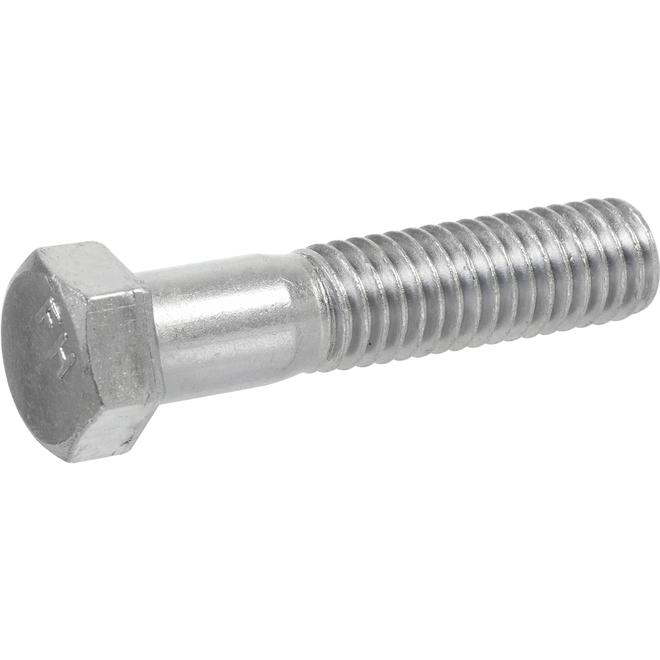 Hillman 1/2-in-13 Zinc-Plated Hex-Head Standard Bolt - 25-pack