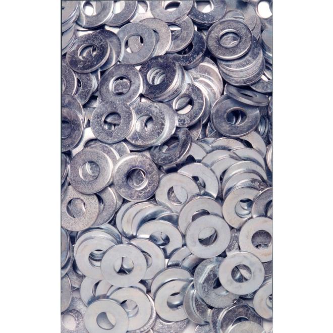 Hillman Zinc-Plated Steel Standard Flat Washer - 20-pack