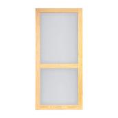 Porte-moustiquaire en bois naturel Woodcraft Screen Tight, 34 x 80 po