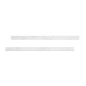 Bélanger Laminés 30 L x 1.13-in W White Laminate Marble End Cap Kit
