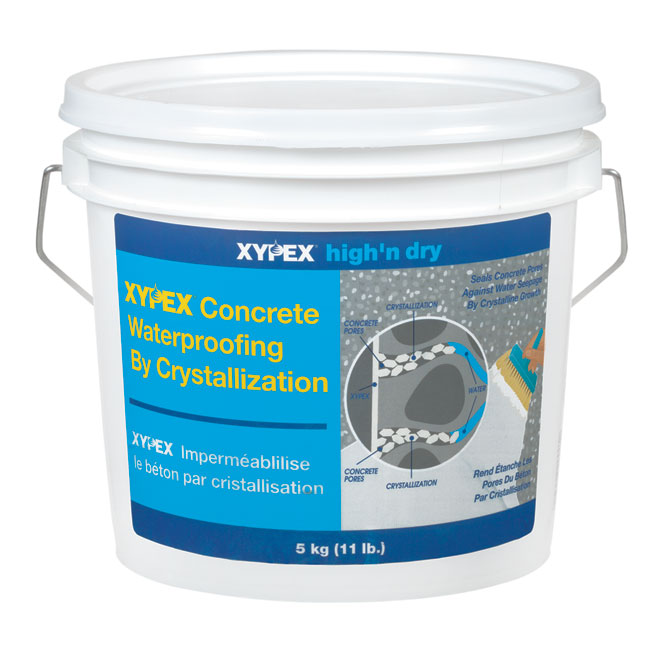 Xypex High'N Dry Concrete Waterproofing Cement - 11-lb