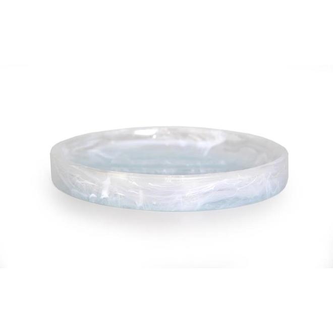 Breeze Resin Soap Dish - Pearl Blue