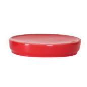 Compel Ceramic Soap Dish - Red