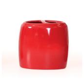 Moda at Home Compel Toothbrush Holder Red